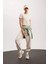 Fit Crop Bisiklet Yaka Sporcu Basic Düz Kısa Kollu Tişört A2430AX24SP 2