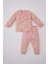 Kız Bebek Çiçekli Uzun Kollu Penye Pijama Takımı A9295A524Sp 1
