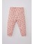 Kız Bebek Çiçekli Uzun Kollu Penye Pijama Takımı A9295A524Sp 2