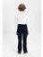 Erkek Çocuk Lacivert Düz Paça Gabardin Basic Düz Pantolon X4224A624SM 5