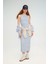 Bodycon Halter Yaka Fitilli Kaşkorse Maxi Kolsuz Elbise A4828AX24SM 1
