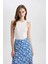 Slim Fit Dar Kesim Halter Yaka Fitilli Kaşkorse Atlet C4078AX24SP 3