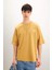 Loose Fit Bisiklet Yaka Sırt Baskılı Kısa Kollu Tişört C0710AX24SP 2