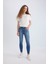 Rebeca Skinny Fit Normal Bel Dar Paça Uzun Jean Pantolon B6506AX24SP 3