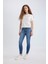 Rebeca Skinny Fit Normal Bel Dar Paça Uzun Jean Pantolon B6506AX24SP 5