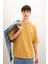 Loose Fit Bisiklet Yaka Sırt Baskılı Kısa Kollu Tişört C0710AX24SP 4