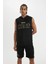 Fit NBA Miami Heat Standart Fit Kısa Paça Ağır Kumaş Şort B9922AX24SM 1