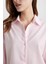 Oversize Geniş Kalıp Basic Düz Oxford Uzun Kollu Gömlek C4597AX24SM 5