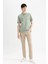 New Regular Fit Basic Düz Kısa Kollu Polo Tişört B4939AX24SP 5
