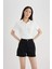 Mom Fit Yüksek Bel Jean Şort C1895AX24SM 5