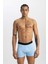 Regular Fit 3'lü Boxer B7797AX24SM 5