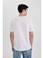 Regular Fit Bisiklet Yaka Baskılı Kısa Kollu Tişört C2137AX24SM 4