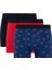 Regular Fit 3'lü Boxer C3291AX24SM 1