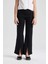 Kız Çocuk Siyah İspanyol Yırtmaçlı Paça Pantolon B6893A824SM 5