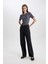 Slim Fit Dar Kesim Bisiklet Yaka Yıkamalı Soluk Efektli Basic Düz Kısa Kollu Tişört C2579AX24SM 2