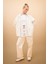 Oversize Geniş Kalıp Kapüşonlu Cepli Basic Düz Fermuarlı Sweatshirt V4233AZ24SP 2