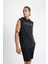 DeFactoFit Slim Fit Baskılı Kapüşonlu Atlet A1819AX24HS 4