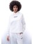 Fit Oversize Geniş Kalıp Kapüşonlu Kapitone Sporcu Sweatshirt B4599AX24SP 3