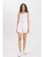 Slim Fit Dar Kesim Tek Omuzlu Fitilli Kaşkorse Atlet C9716AX24SM 2