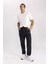 Fit Jogger Eşofman Altı Standart Fit Dokuma Çift Cepli B4777AX24SP 1