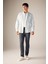 Slim Fit Dar Paça Gabardin Chino Kanvas Pantolon B2089AX23AU 1
