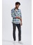 Slim Fit Dar Paça Gabardin Chino Kanvas Pantolon B2089AX23AU 3