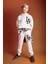 Erkek Çocuk Oversize Geniş Kalıp Nakışlı Kapüşonlu Sweatshirt B6138A824SP 2