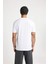 Regular Fit Bisiklet Yaka Baskılı Kısa Kollu Tişört B8935AX24SM 5