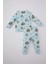 Erkek Bebek Ayı Baskılı Uzun Kollu Premium Pijama Takımı B7741A524SP 5