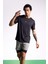 Fit Slim Fit Dar Kesim Bisiklet Yaka Baskılı Kısa Kollu Sporcu Tişört X6142AZ24SP 3