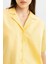 Coool Oversize Geniş Kalıp Pijama Yaka Flamlı Pamuk Kısa Kollu Gömlek C0743AX24SM 5