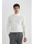Slim Fit Dar Kesim Yarım Balıkçı Yaka Basic Düz Triko Kazak R1127AZ24SP 3