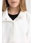 Kız Çocuk Oversize Geniş Kalıp Polo Yaka Düğmeli Sweatshirt C0269A824SP 5