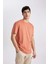 %100 Pamuk New Regular Fit Bisiklet Yaka Basic Düz Kısa Kollu Tişört V7699AZ24SP 3