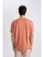 %100 Pamuk New Regular Fit Bisiklet Yaka Basic Düz Kısa Kollu Tişört V7699AZ24SP 5