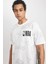 DeFactoFit NBA Wordmark Boxy Fit Bisiklet Yaka Kısa Kollu Tişört B3912AX24SP 4