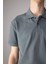 Regular Fit Kısa Kollu Basic Düz Pike Kumaş Polo Tişört C1293AX24SP 4