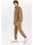 Regular Fit Polar Eşofman Altı Beli Bağcıklı Lastikli Paça A7044AX23WN 3