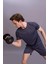 Fit Slim Fit Dar Kesim Yaka Baskılı Sporcu Kısa Kollu Tişört V2887AZ23SP 2