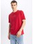 Regular Fit Bisiklet Yaka Baskılı Kısa Kollu Tişört B5077AX24SP 3