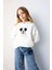 Kız Çocuk Disney Mickey & Minnie Relax Fit Kapüşonlu Sweatshirt B9871A824SP 3