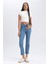 Slim Fit Yüksek Bel Bilek Boy Jean Pantolon A7549AX23AU 4