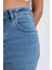 Slim Fit Yüksek Bel Bilek Boy Jean Pantolon A7549AX23AU 5
