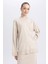 Regular Fit Bisiklet Yaka Kazak Tunik A9803AX23WN 4