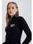 Coool Bodycon Yarım Balıkçı Yaka Fitilli Kaşkorse Uzun Kollu Mini Elbise B2467AX23AU 4