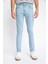 Super Skinny Fit En Dar Kalıp Normal Bel Ekstra Dar Paça Jean Pantolon A6942AX23AU 1
