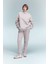 Regular Fit Jogger Kışlık Eşofman Altı Basic Düz Beli Lastikli Bağcıklı Cepli V2699AZ23WN 1