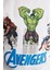 Erkek Çocuk Marvel Avengers Bisiklet Yaka Kısa Kollu Tişört B7219A824SM 5