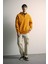 Comfort Regular Fit Rahat Kalıp Kapüşonlu Çıtçıt Kapamalı Baskılı Sweatshirt B4766AX24SP 2