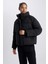 DeFactoFit Su Geçirmez Dik Yaka Puffer Şişme Mont A1550AX23AU 4